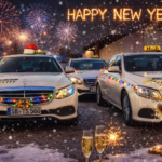 Bild für HP mit Taxis in Weihnachtlicher desing